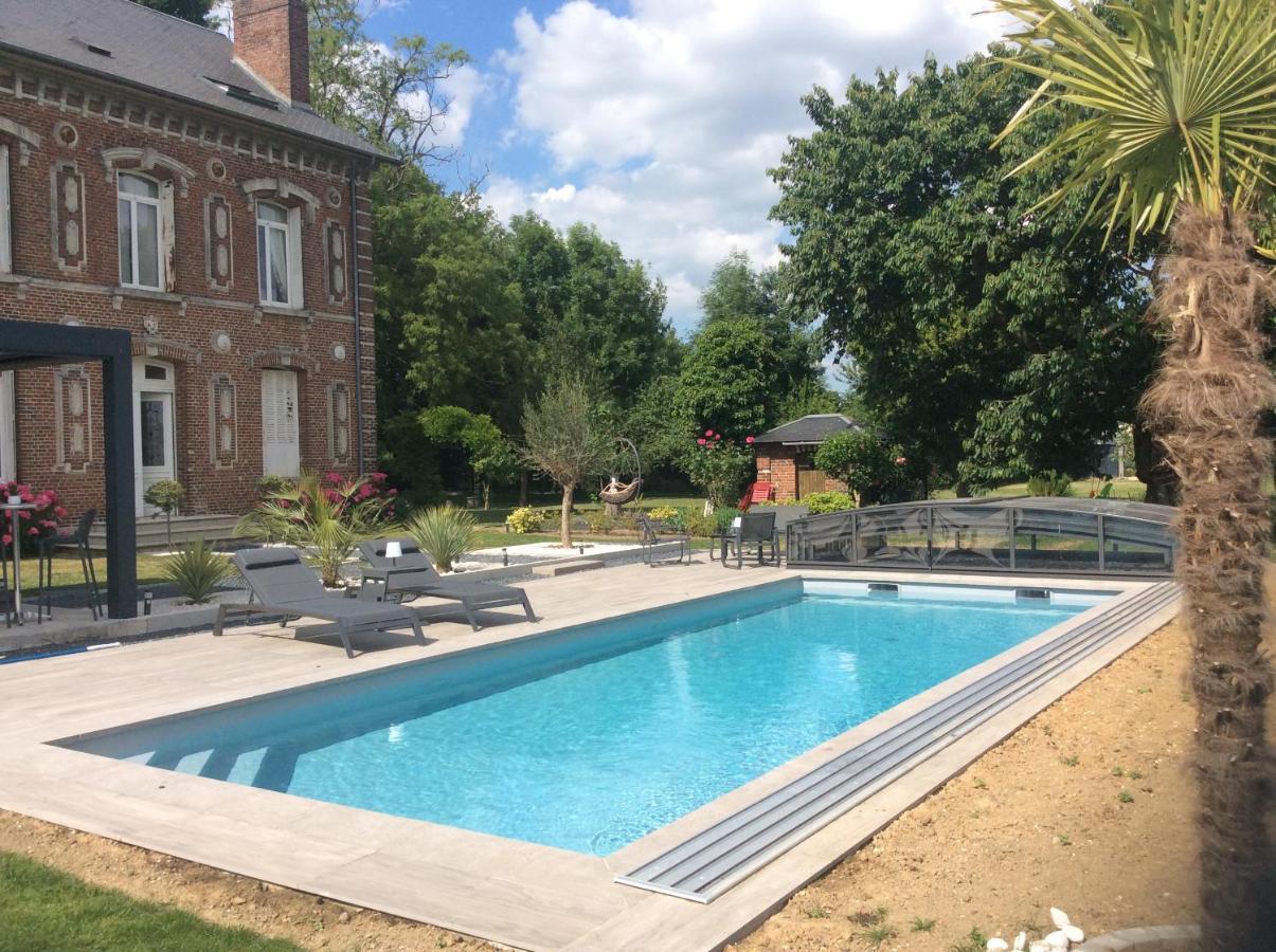 L'Hostellerie Du Chateau Mesnil-Saint-Nicaise Bagian luar foto